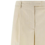 pantaloni deva in avorio the latest - donna 