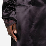 Blazer satinato blink in viola Dries van noten - donna 