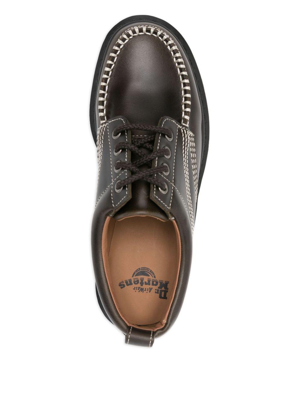 Mocassini Lowell 4 Eye in verde Dr. Martens - unisex 