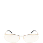 Occhiali da sole Charlotte di Linda Farrow in oro The attico x linda farrow - donna 