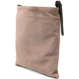 Borsa a tracolla in suede in beige Dries van noten - donna 