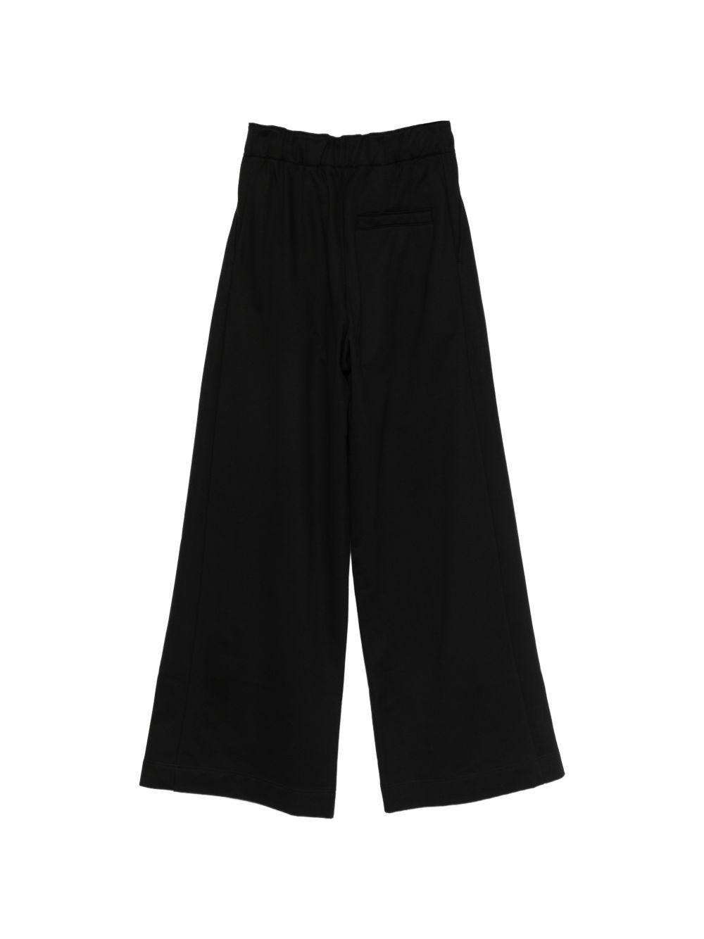 Pantaloni a gamba larga Hama in nero Dries van noten - uomo 