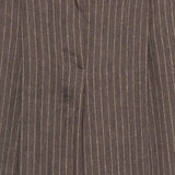 Pantaloni a righe in marrone Antonelli - donna 