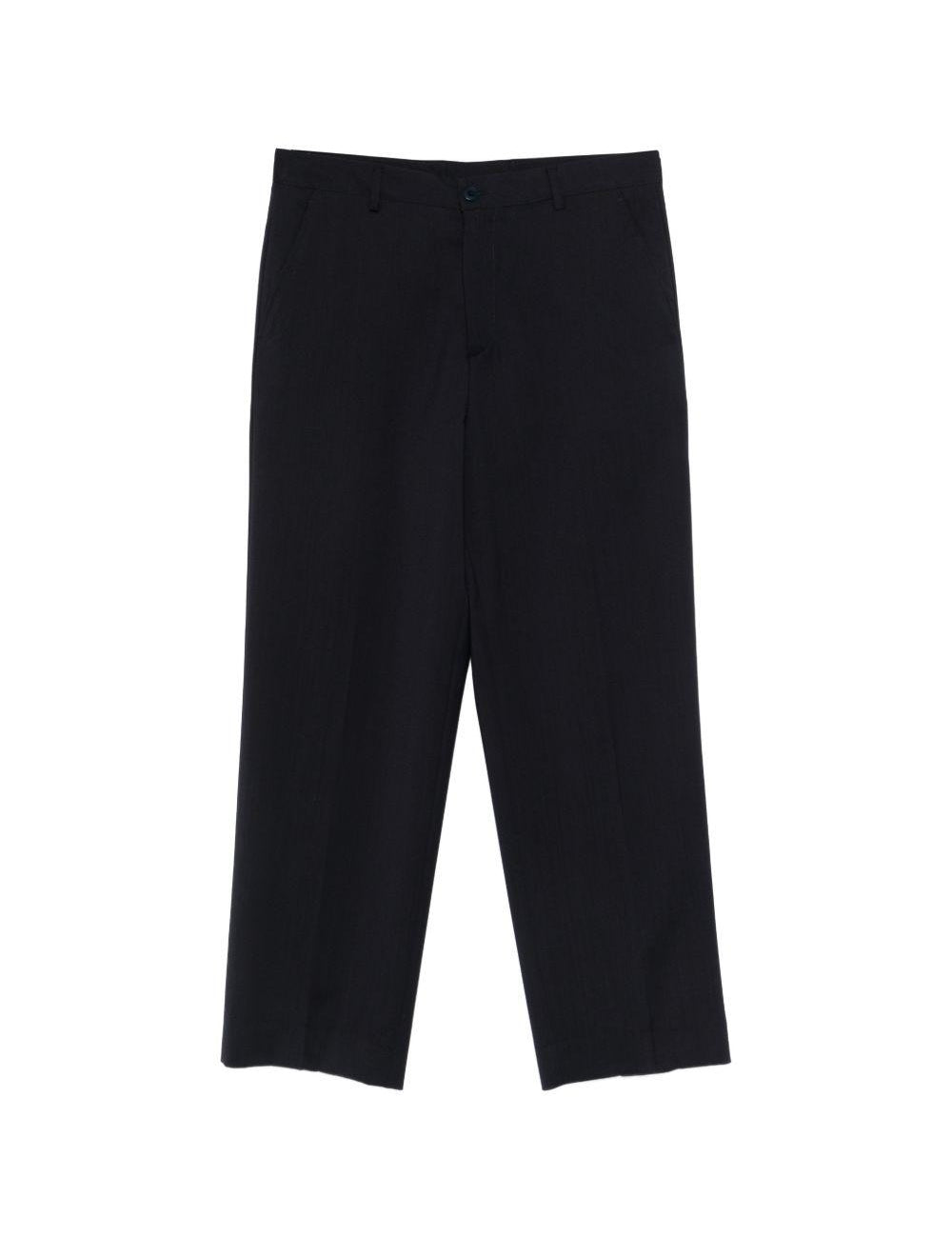 Pantaloni in lana alain in blu Costumein - uomo 