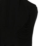 Canotta Liz con effetto vissuto in nero Haikure - donna 