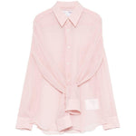 Blusa con maniche annodate in rosa Comme des garcons comme des garcons - donna 