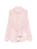 Blusa con maniche annodate in rosa Comme des garcons comme des garcons - donna