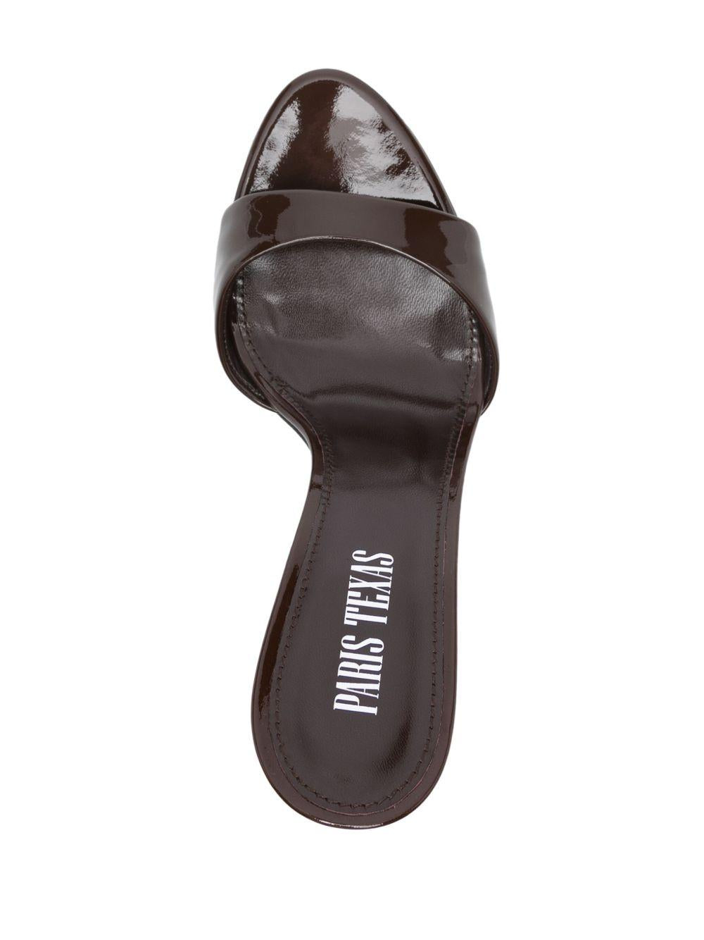 Mules Lidia in marrone Paris texas - donna 