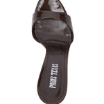 Mules Lidia in marrone Paris texas - donna 