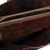 Borsa la passeggiata medium in marrone The Attico - donna 