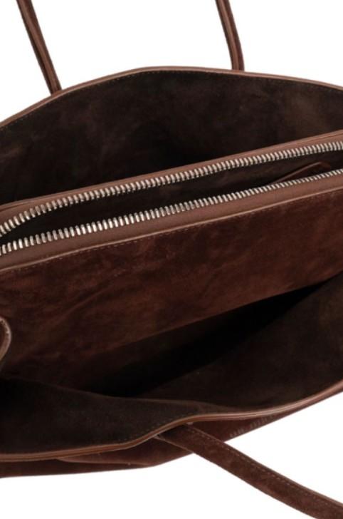 Borsa la passeggiata medium in marrone The Attico - donna 