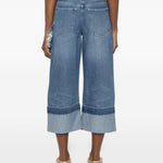 Jeans con risvolto in blu Simone rocha - donna 