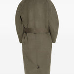 Cappotto le manteau d'homme curvio in verde Jacquemus - donna 