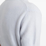 Top in maglia leni in celeste Khaite - donna 