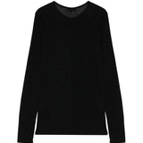 Top Isabella a maniche lunghe in nero Soeur - donna 