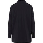 Camicia con nodo in nero Lemaire - donna 