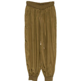 Pantaloni Mahon con coulisse in vita in verde Zimmermann - donna 