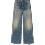 Jeans effetto usurato d-sire-yu del 1996 in blu 