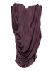 Top con ruches in viola Giuseppe di morabito - donna