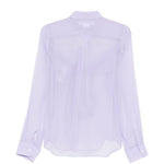 Camicia con doppie maniche in viola Comme Des Garçons - donna 