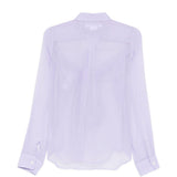 Camicia con doppie maniche in viola Comme Des Garçons - donna 