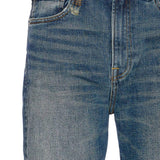 Jean a vita alta charlotte in blu R13 - donna 