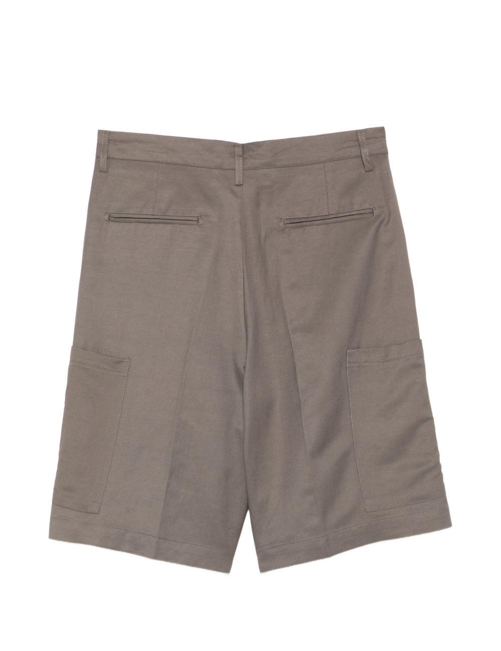 Pantaloncini cargo con pieghe in grigio Costumein - uomo 