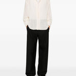 Camicia a maniche lunghe in bianco Sefr - uomo 