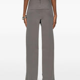 Gonna lunga con spacco in grigio Rick owens - donna 