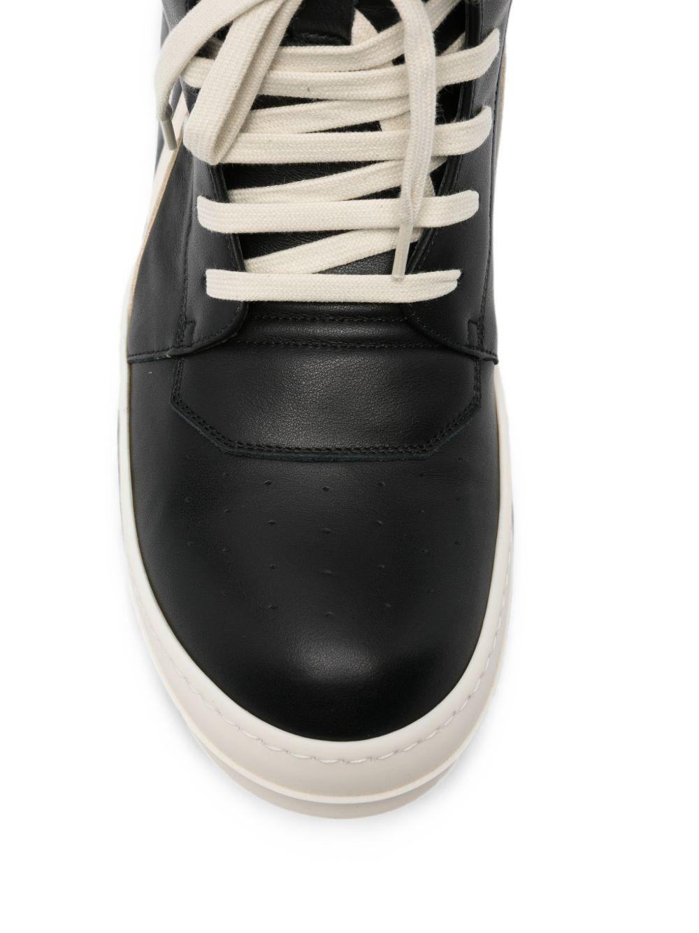 Sneakers Geobasket in pelle nera 