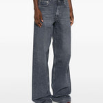Jeans Geth con effetto schiarito in grigio Rick owens drkshdw - donna 