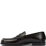 Mocassini in pelle in borgogna Henderson baracco - uomo 