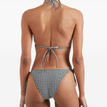 BIkini sabrina a quadri in bianco e nero Hunza G - donna 