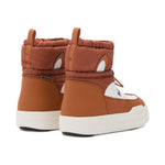 Stivali da neve imbottiti Park Strap in marrone Moon boot kids - bambino 