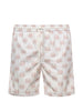 Pantaloncini da bagno con stampa granchio in bianco Eleventy - uomo