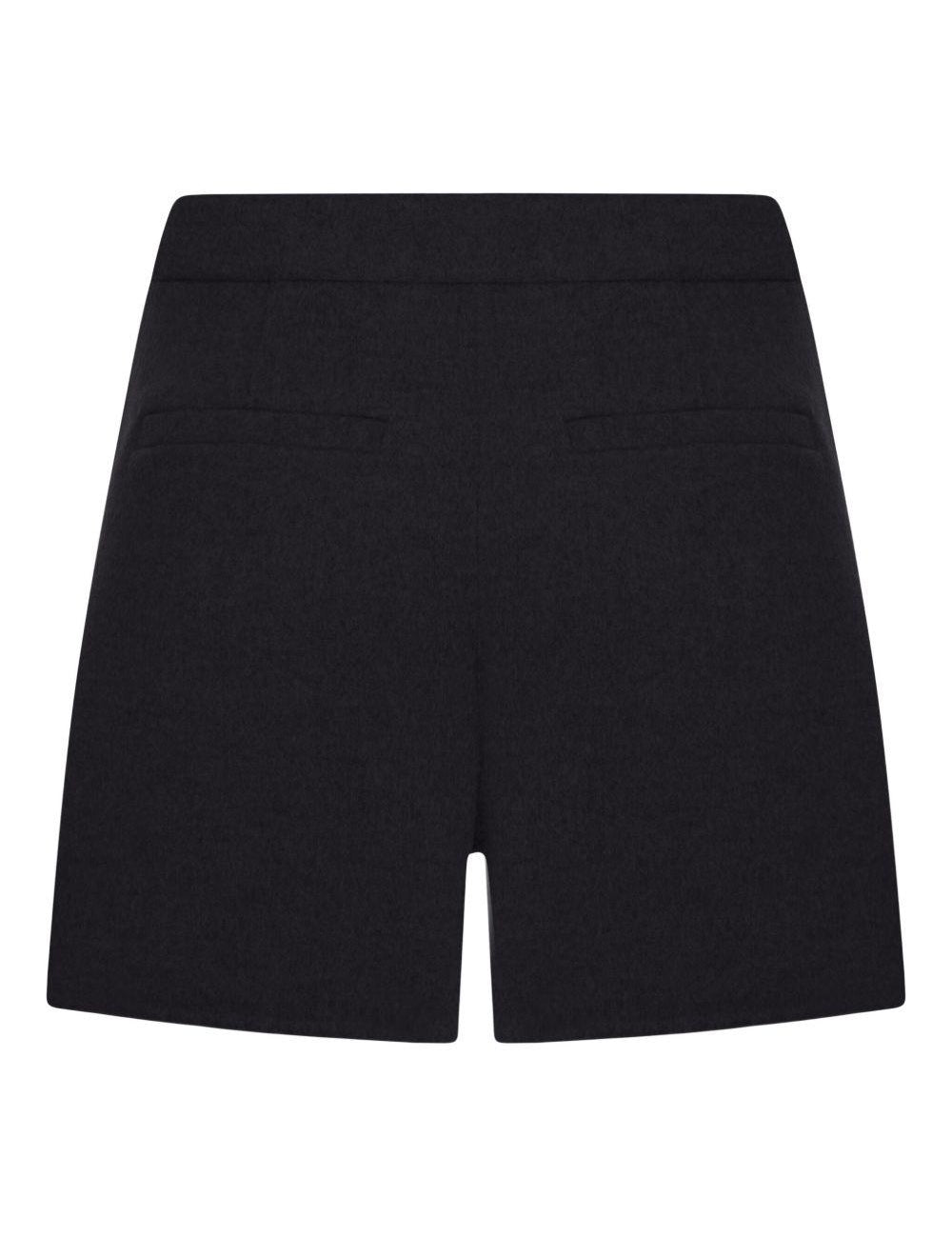 Shorts sartoriali buono in nero Maxmara sportmax - donna 