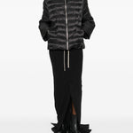 Gonna maxi regolabile in nero Rick Owens x Moncler - donna<BR/> 