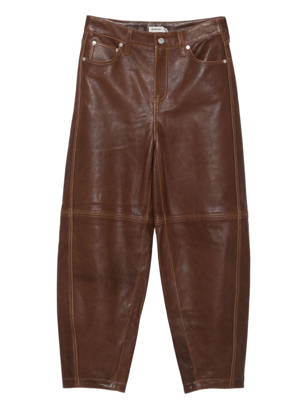Pantaloni Waldon in marrone Simkhai - donna 