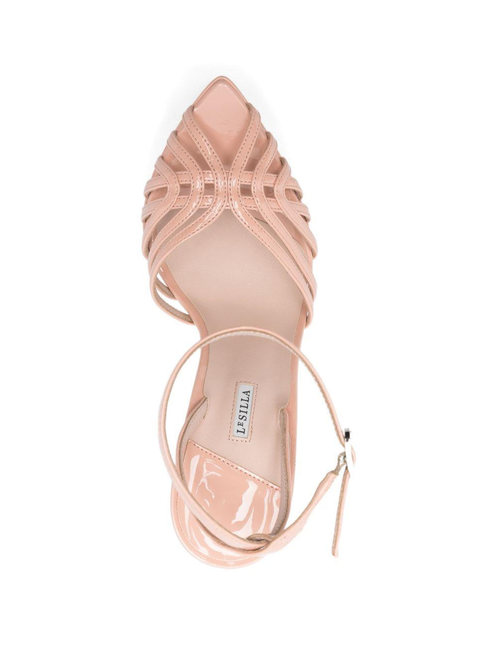 Sandali con plateau embrace in rosa Le silla - donna 