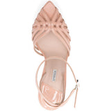 Sandali con plateau embrace in rosa Le silla - donna 