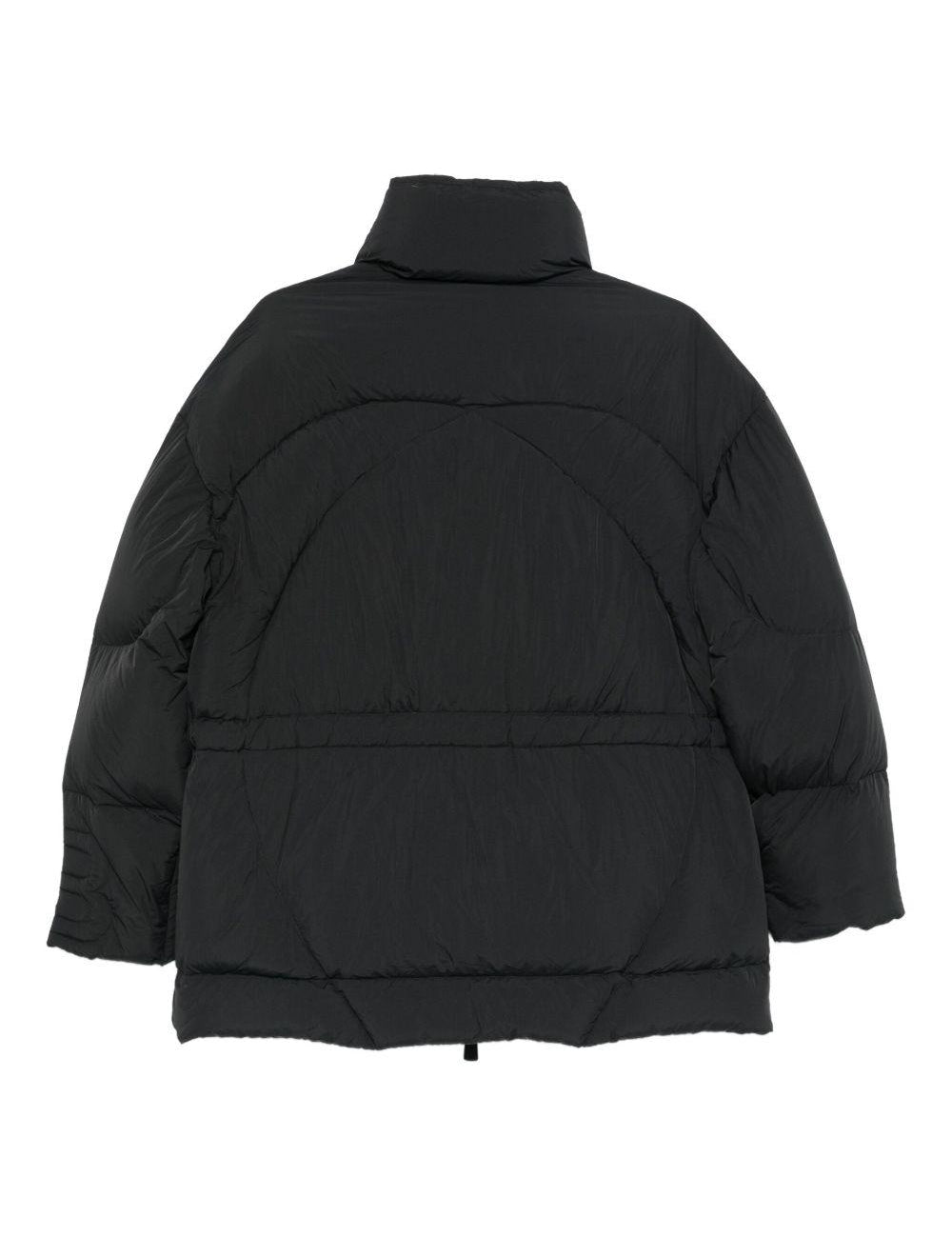 Cappotto imbottito con coulisse in nero Bacon - donna 