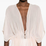 Top con ruches in rosa chiaro Max Mara - donna 