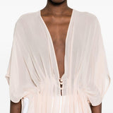 Top con ruches in rosa chiaro Max Mara - donna 