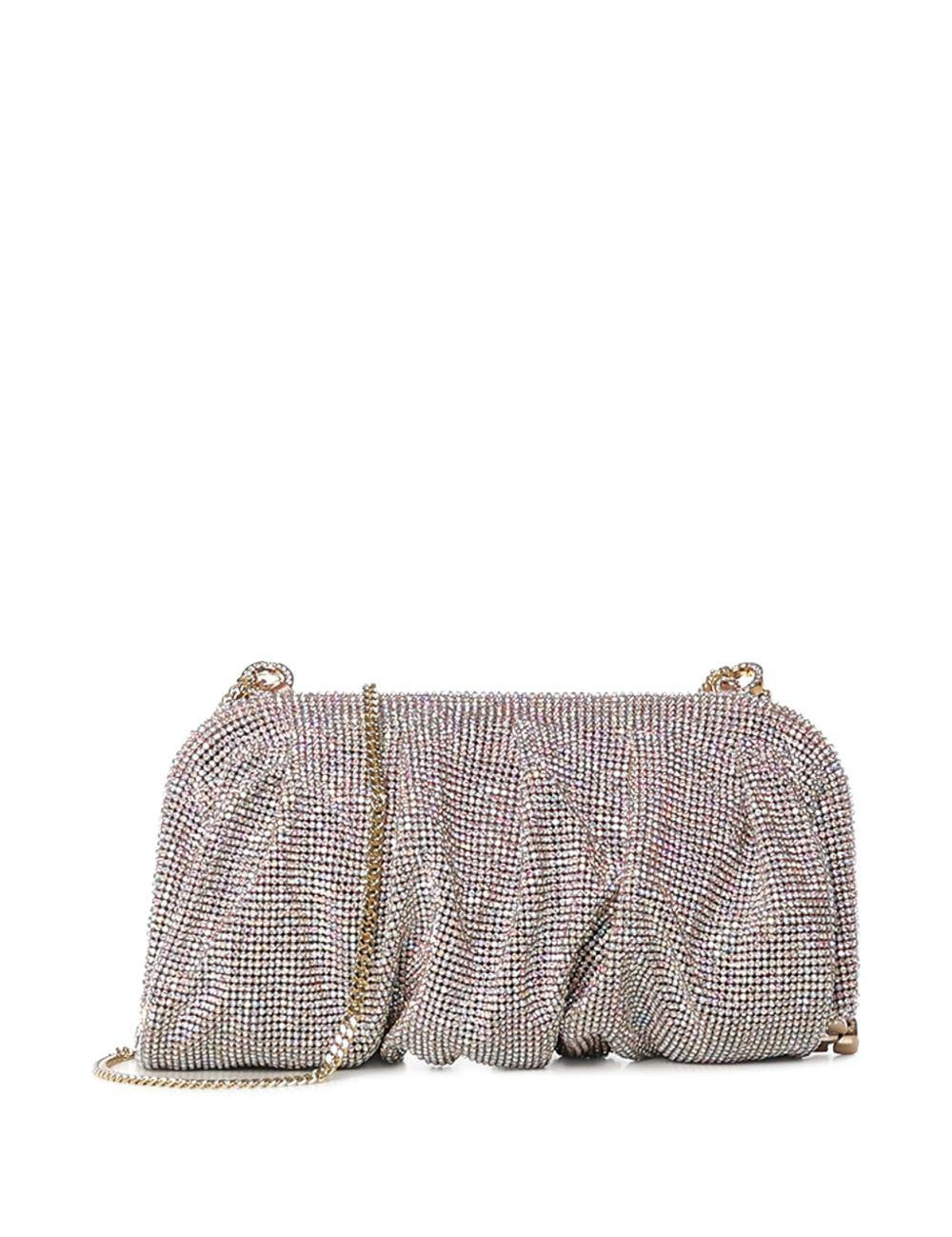 Clutch Venus con cristalli in argento Benedetta Bruzziches - donna 
