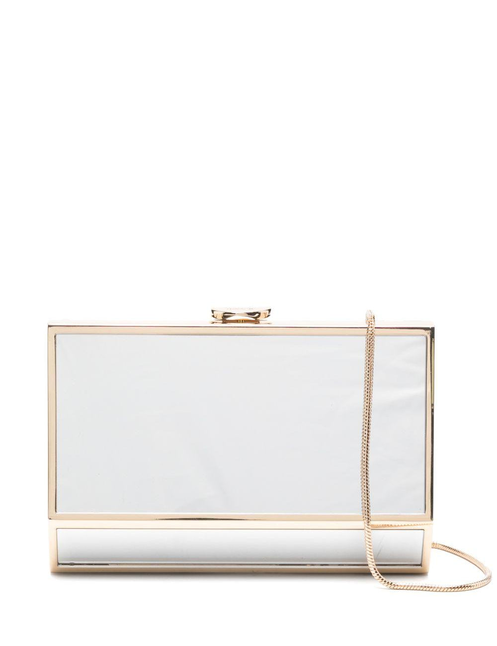 Clutch maddox mirror in oro Simkhai - donna 