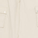 Pantaloni cargo vera in bianco Carrer - uomo 