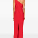 Abito lungo monospalla in rosso Roland mouret - donna 