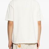 T-shirt con stampa in bianco Rhude - uomo 