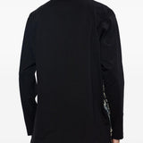 T-shirt a maniche lunghe con logo in nero Y-3 - uomo 