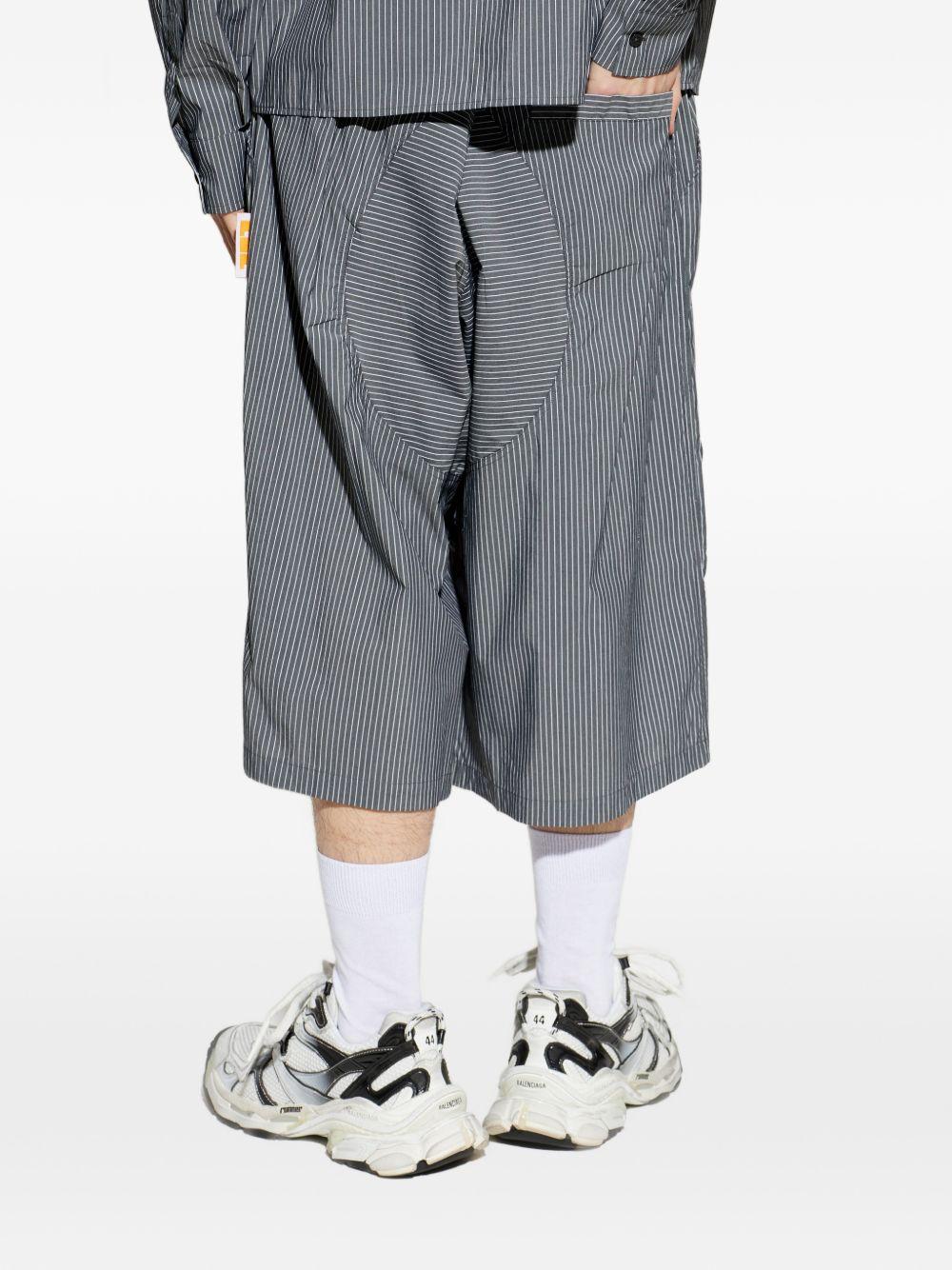 Pantaloni a righe in nero Pdf - uomo 